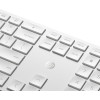Zestaw klawiatura + mysz HP 650 Wireless Keyboard and Mouse Combo bezprzewodowe białe 4R016AA-9571666