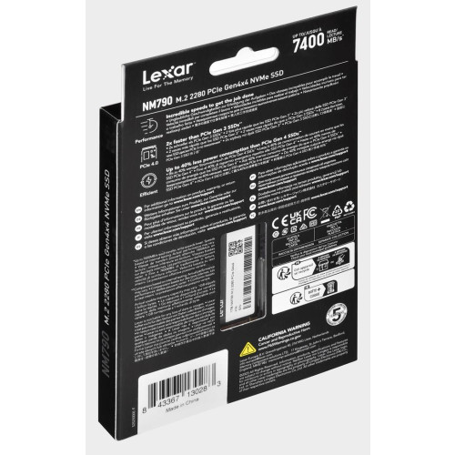 Dysk SSD Lexar NM790 1TB M.2 PCIe NVMe-9604657