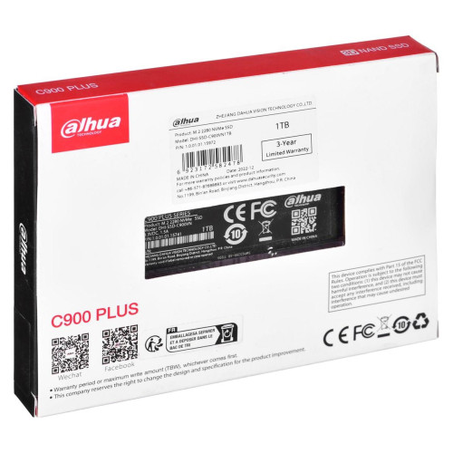 Dysk SSD DAHUA C900plus 1TB PCIe Gen3-9604695