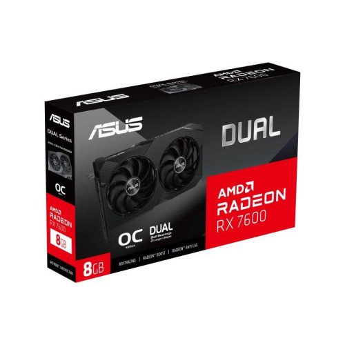 Karta graficzna ASUS Dual Radeon RX 7600 V2 OC 8GB GDDR6-9614752