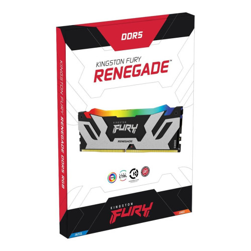 KINGSTON DDR5 96GB 6000MT/s CL32 DIMM (Kit of 2) FURY Renegade RGB XMP-9624867