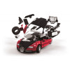 Model plastikowy Quickbuild Bugatti Veyron czarny/czerwony-965726