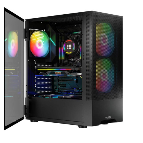 LOGIC OBUDOWA ARYA ARGB MIDI USB 3.0 BLACK-9660718