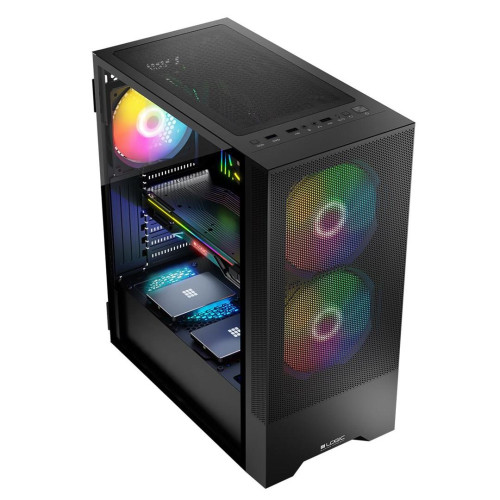LOGIC OBUDOWA ARYA ARGB MIDI USB 3.0 BLACK-9660721
