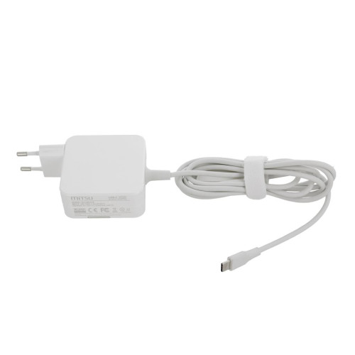 Zasilacz Mitsu 45W USB type C USB-C (white)-9678904