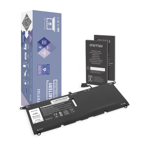 Bateria Mitsu do Dell XPS 13 (9370), 13 (9380), Latitude 13 (3301)-9678993