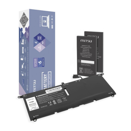 Bateria Mitsu do Dell XPS 13 (9370), 13 (9380), Latitude 13 (3301)-9678994