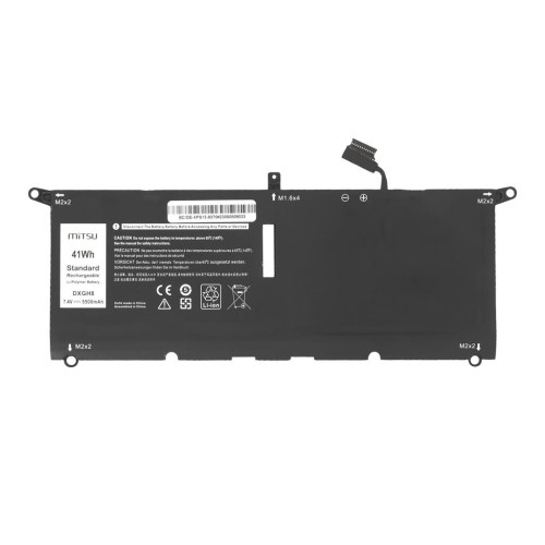 Bateria Mitsu do Dell XPS 13 (9370), 13 (9380), Latitude 13 (3301)-9678998