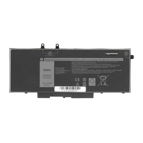 Bateria Movano do Dell Latitude 14 (5410), 15 (5510)-9679082