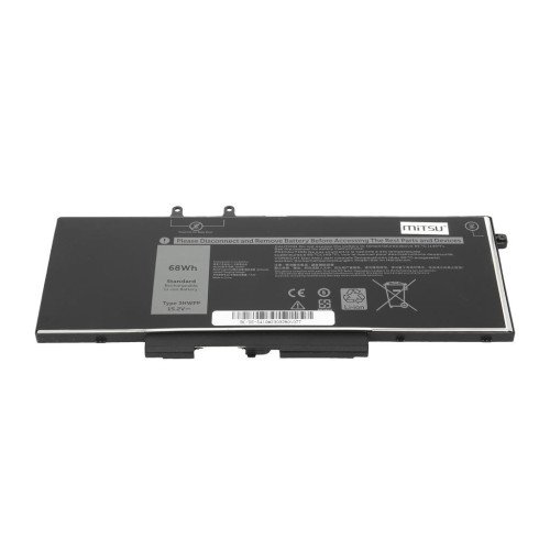 Bateria Mitsu do Dell Latitude 14 (5410), 15 (5510)-9679086