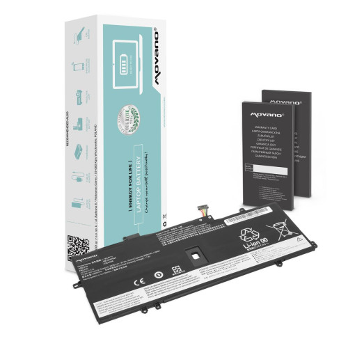 Bateria Movano do Lenovo Thinkpad X1 Carbon (gen7, gen8), Yoga (4gen, 5gen)-9679229