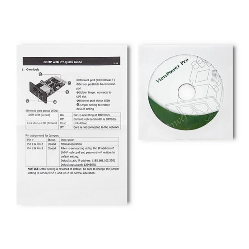QOLTEC MODUŁ SNMP DO ZASILACZA AWARYJNEGO UPS-9693898