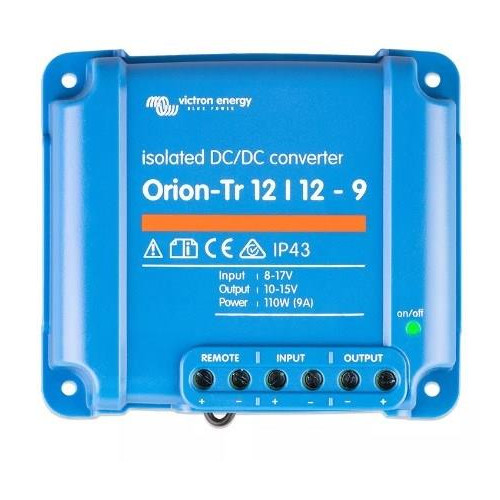 Przetwornica DC/DC Victron Energy Orion-Tr 12/12-9A 8, 17 V 12.5 A 120 W (ORI121210110R)-9706091