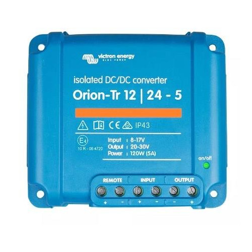 Przetwornica samochodowa Victron Energy Orion-Tr 12/24-5A 120 W (ORI122410110)-9706099