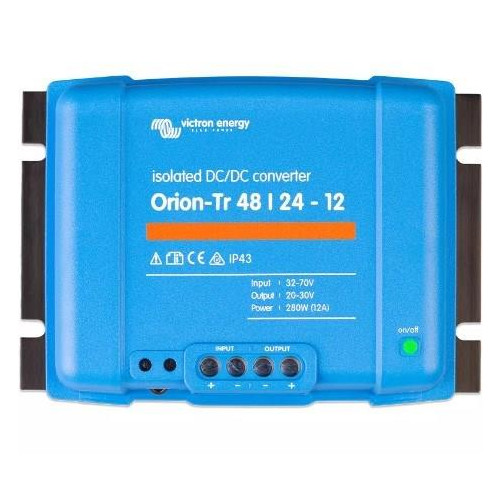 Przetwornica samochodowa Victron Energy Orion-Tr 48/24-12A 280 W (ORI482428110)-9706100