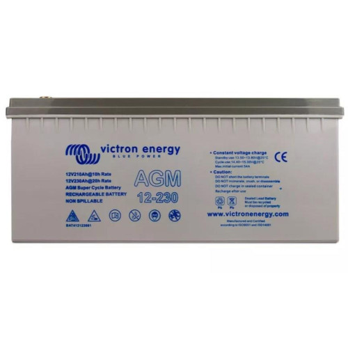 Akumulator Żelowy Victron Energy Agm Super 12/230 M8 (BAT412123081)-9718230