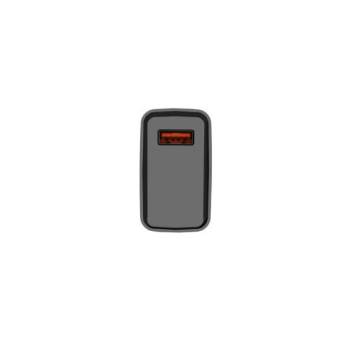 NATEC ŁADOWARKA SIECIOWA RIBERA USB-A 18W CZARNA NUC-2058-9736549