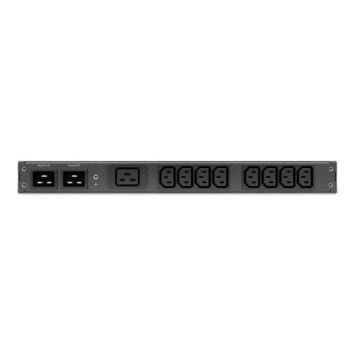 APC Rack ATS, 230V, 16A, C20 in, (8) C13 (1) C19 out-9748000