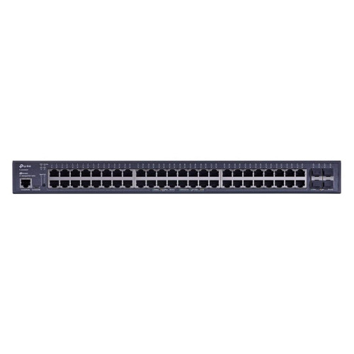 Switch TP-LINK TL-SG3452XP Zarządzalny L2+ JetStream, 48 portów gigabitowych PoE+, 4 sloty SFP+ 10GE-9793825