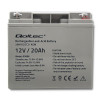 QOLTEC AKUMULATOR AGM 12V | 20AH | MAX.300A-9801174