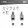 Kabel połączeniowy hybrydowy AOC USB 3.1 Typ C/USB Typ C 4K 60Hz 20m-9805675