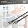 Kabel Premium połączeniowy HDMI 2.1 Ultra HighSpeed 8K60Hz UHD Typ HDMI A/A M/M 1m Czarny -9805682