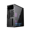 Obudowa Midi Tower Fornax M100B ATX niebiesie wentylatory Czarna-9807210