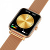 Smartwatch GRC CLASSIC Złoty stalowy-9807508