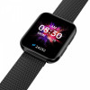 Smartwatch GRC Maxx Czarny stalowy-9807520