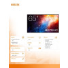 Monitor wielkoformatowy 65 cali N3651K matowy 24h/7,450cd/m2,USB-C,4K UHD (3840 x 2160),Android 11,Wifi+BT,OMS kod producenta H1F2C0FBW10-9808513