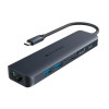 Koncentrator HyperDrive Next 7-Port USB-C Hub HDMI/4K60Hz/SD/RJ45/100W PD Pas-trought -9808950