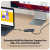 Koncentrator HyperDrive Next 8-Port USB-C Hub HDMI/4K60Hz/SD/RJ45/PD 3.1 140W pass-through -9808961