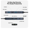 Koncentrator HyperDrive Next 11-Port USB-C Hub 2xHDMI/4K60Hz/SD/mSD/PD 3.1 140W power pass-through/miniJack -9808981