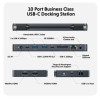 Stacja dokująca HyperDrive Next 10-Port Business Class USB-C Dock 2xHDMI/4K/SD/ PD 100W pass-through/miniJack/RJ45 -9808991