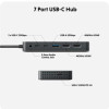 Koncentrator HyperDrive Dual 4K HDMI 7 Port USB-C Hub M1&M2 MacBook/PC/Chromebook/2xHDMI/miniJack -9809000