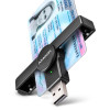 CRE-SMPA Czytnik kart identyfikacyjnych PocketReader USB-A-9809452