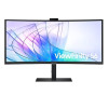 Monitor 34 cale LS34C652VAUXEN VA 3440x1440 UWQHD 21:9 1xHDMI 1xDP 1xUSB-C (90W) 2xUSB 3.0 LAN (RJ45) 5ms HAS Webcam gło