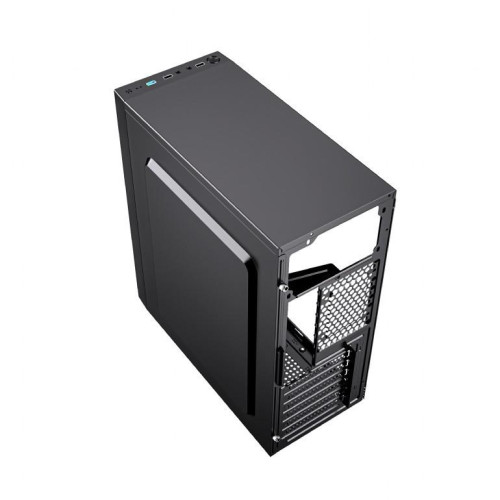 Obudowa Midi Tower Fornax M100B ATX niebiesie wentylatory Czarna-9807215