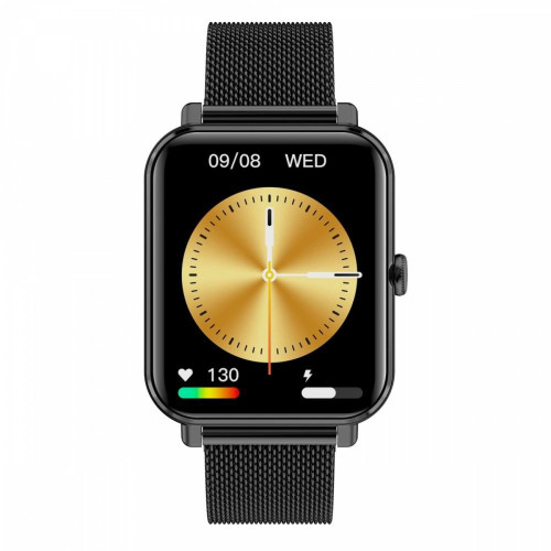 Smartwatch GRC CLASSIC Czarny stalowy-9807495