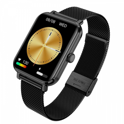 Smartwatch GRC CLASSIC Czarny stalowy-9807496