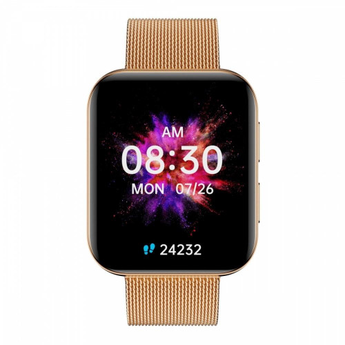 Smartwatch GRC MAXX Złoty stalowy-9807531