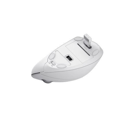 Mysz bezprzewodowa Verto Ergo biała-9808894