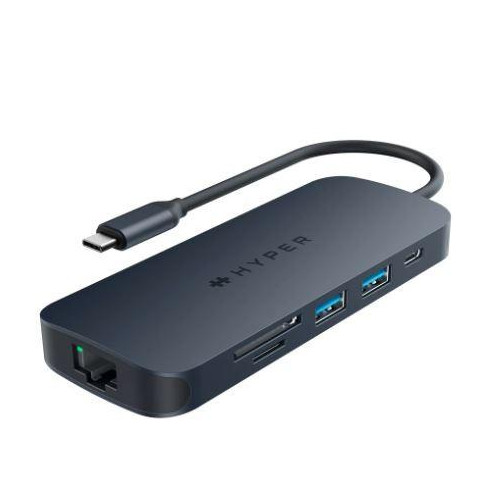 Koncentrator HyperDrive Next 8-Port USB-C Hub HDMI/4K60Hz/SD/RJ45/PD 3.1 140W pass-through -9808957