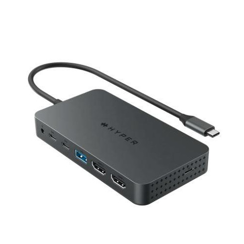 Koncentrator HyperDrive Dual 4K HDMI 7 Port USB-C Hub M1&M2 MacBook/PC/Chromebook/2xHDMI/miniJack -9808993