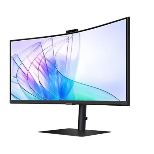 Monitor 34 cale LS34C652VAUXEN VA 3440x1440 UWQHD 21:9 1xHDMI 1xDP 1xUSB-C (90W) 2xUSB 3.0 LAN (RJ45) 5ms HAS Webcam głośniki zakrzywiony 3yrs on-site-9809714