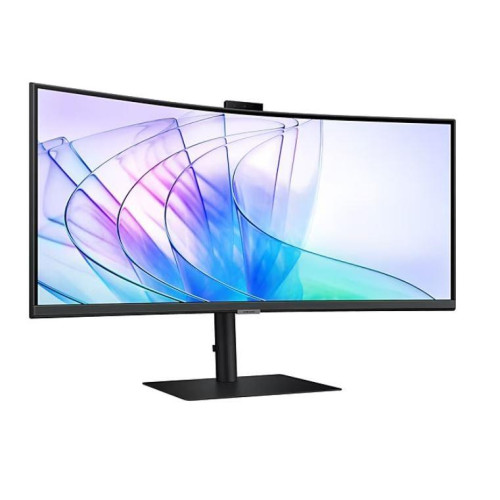 Monitor 34 cale LS34C652VAUXEN VA 3440x1440 UWQHD 21:9 1xHDMI 1xDP 1xUSB-C (90W) 2xUSB 3.0 LAN (RJ45) 5ms HAS Webcam głośniki zakrzywiony 3yrs on-site-9809715