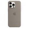 Etui silikonowe z MagSafe do iPhonea 15 Pro Max - popielaty brąz-9814753