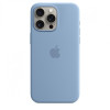Etui silikonowe z MagSafe do iPhonea 15 Pro Max - zimowy błękit-9814771