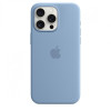 Etui silikonowe z MagSafe do iPhonea 15 Pro Max - zimowy błękit-9814773