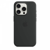 Etui silikonowe z MagSafe do iPhonea 15 Pro - czarne-9814781